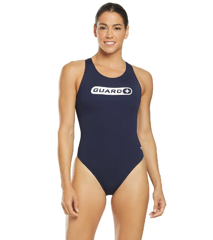 TYR Women's Guard Maxfit One Piece Swimsuit Navy